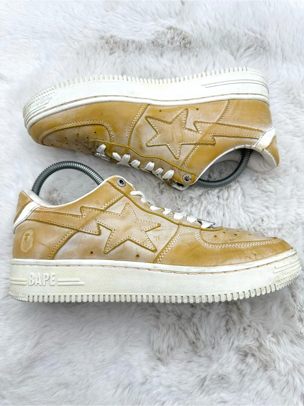 BAPE Sta Wear Away Paint Sneakers Men’s US 8.5‎ A Bathing Ape Streetwear